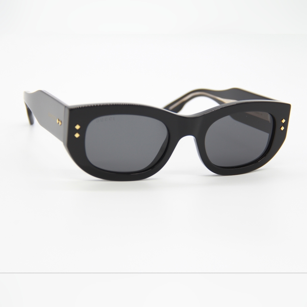 NEW GUCCI SUNGLASSES GG1215S 002 BLACK UNISEX EYEWEAR GUCCI - Picture 6 of 16